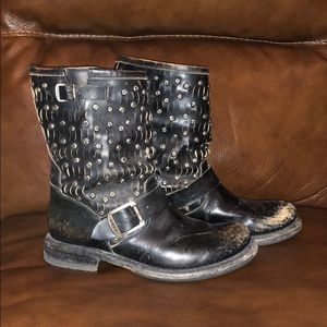 Frye Jenna studded boots